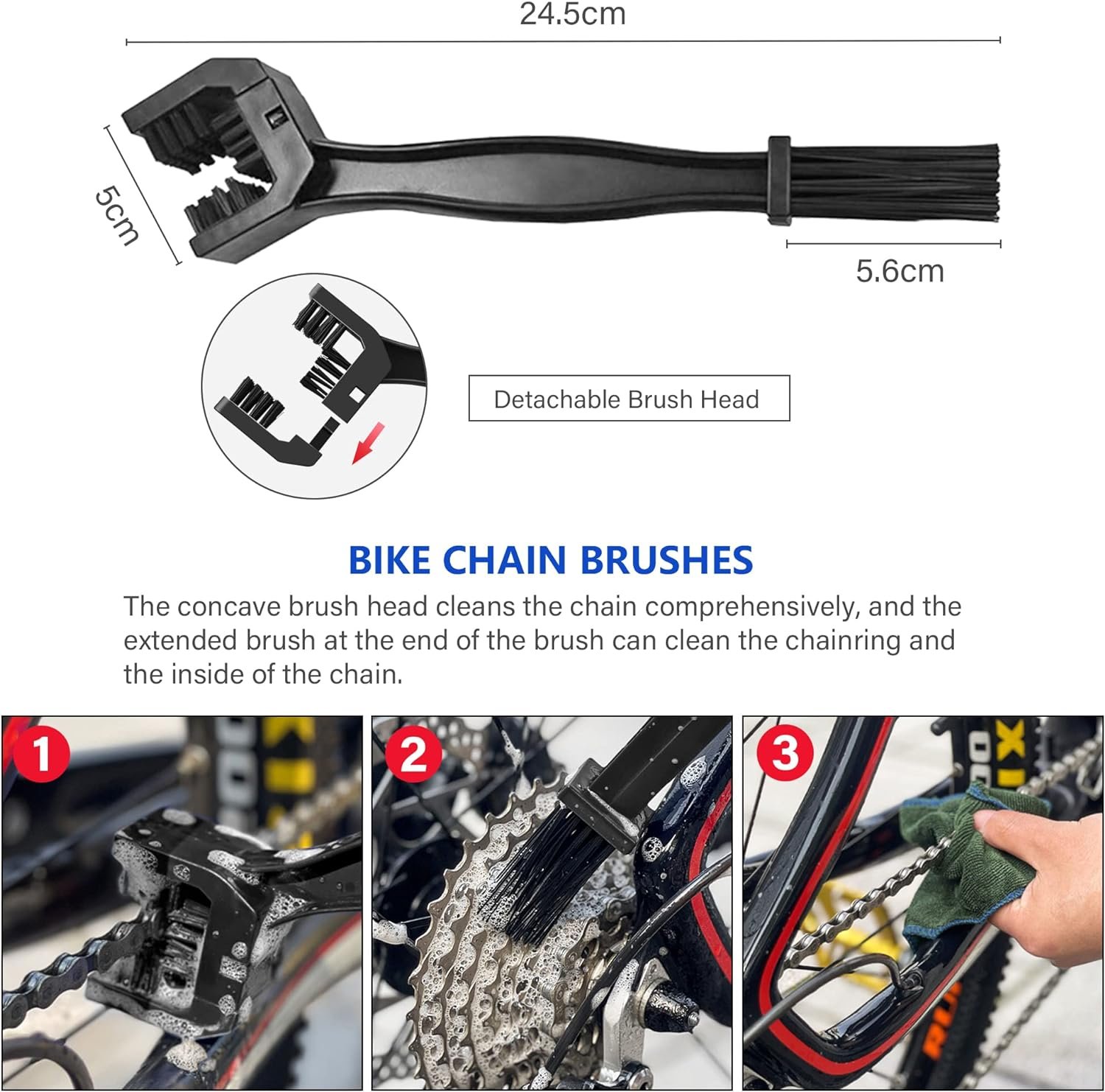 Limpiador de cadenas