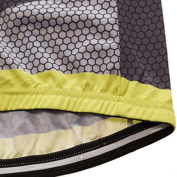 Conjunto de camiseta de ciclismo de secado rápido para hombre,