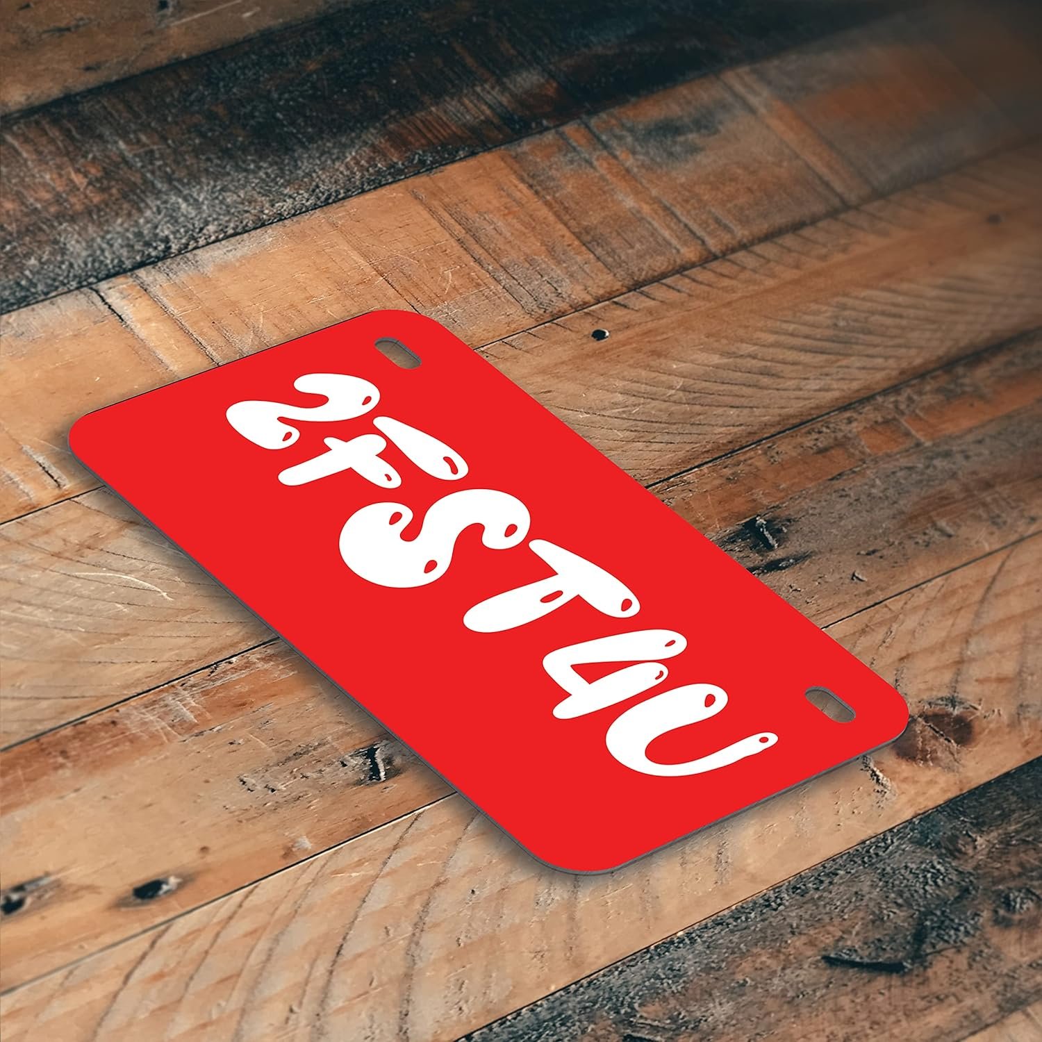 Perzonalizacion: Placa matricula de bicicleta